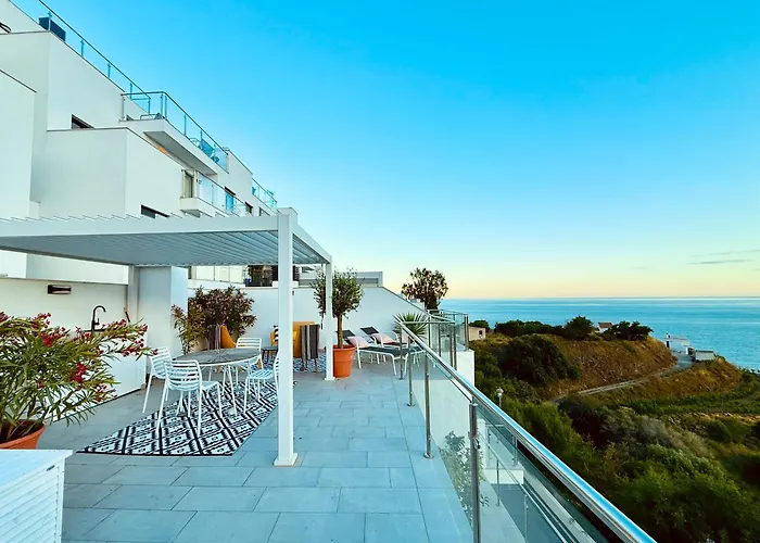 Апартаменты Penthouse Balcon Del Mar 121 Casasol Нерха